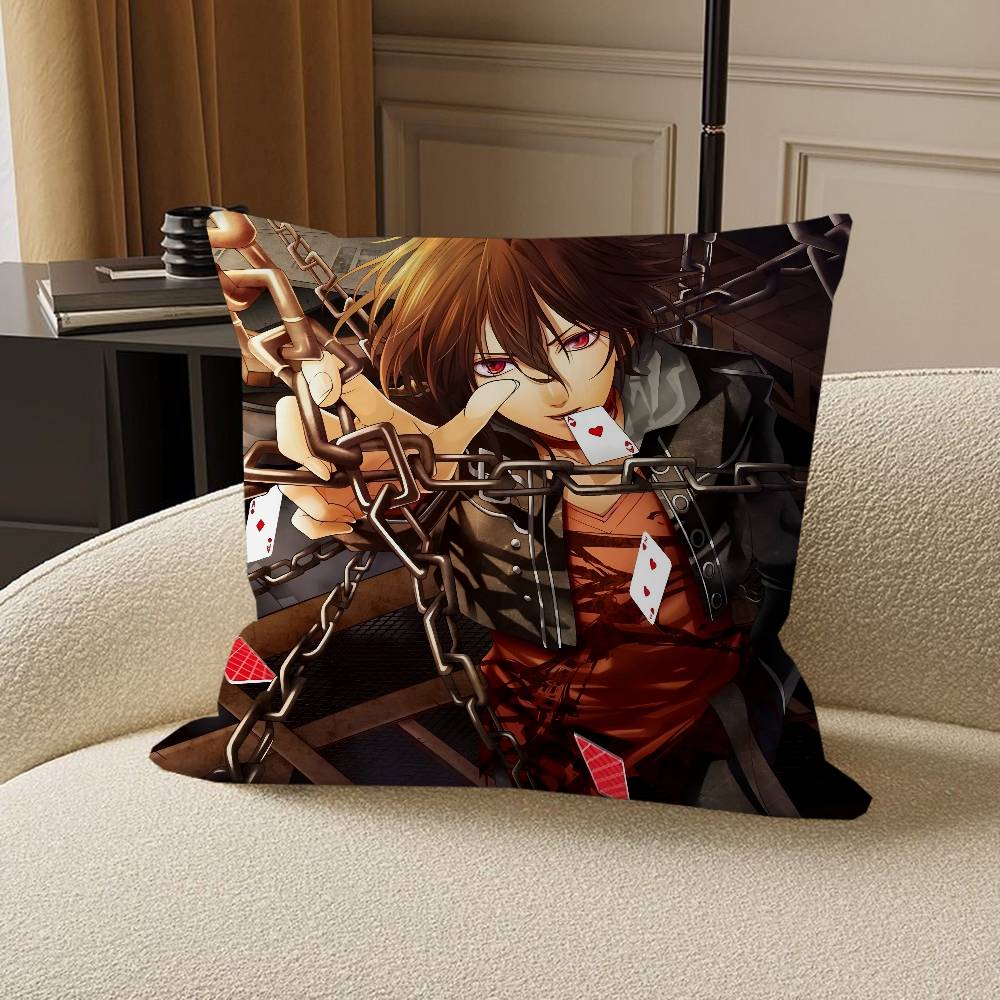 A-Amnesia Cushion Cover Car Throw Pillow Case For Sofa Car Christmas Gift 40x40cm 45x45cm