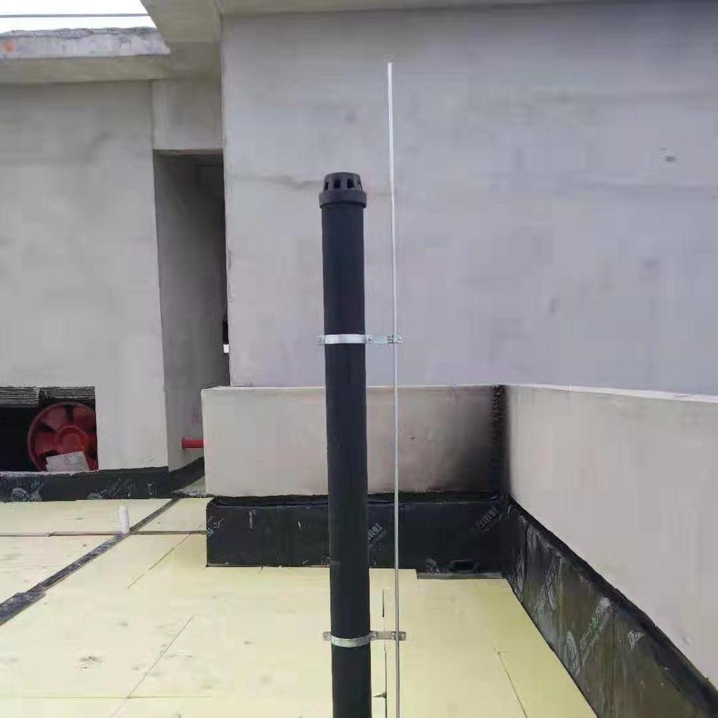 Cast Iron Pipe Lightning Rod Clamp for Rooftop Vent & Rebar, Lightning Protection Clip 75