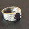 Black Onyx Oval Cut Gemstone With 925 Sterling Silver Ring For Men's #A811 JL375666852784