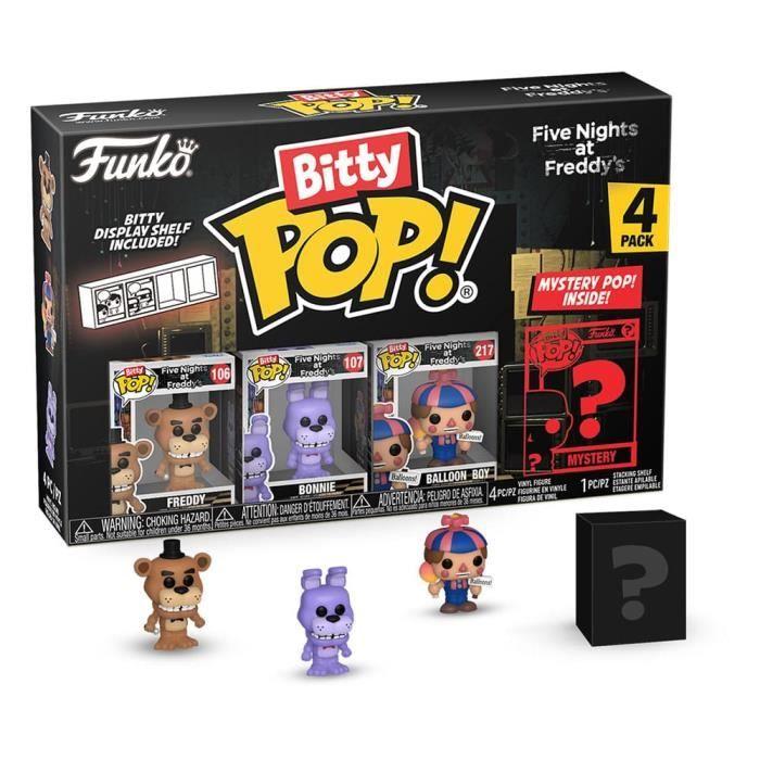 Figurky - FUNKO - Five Nights at Freddy's - Balení 4 - Velikost 2,5 cm