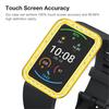 Protective Shell Rhinestone Inlaid Full Protective PC Smartwatch Protective Case for HUAWEI Watch Fit