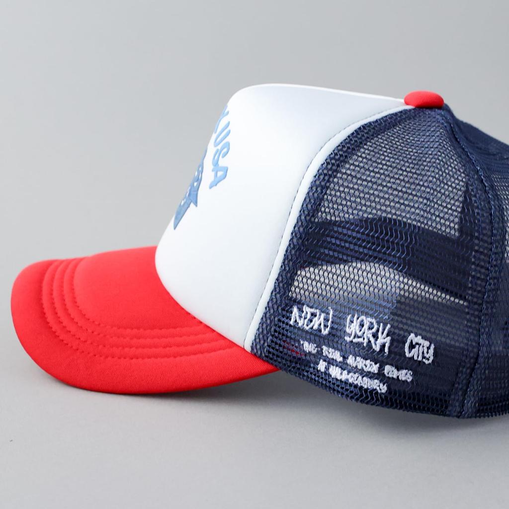 Gorra de Béisbol Militar de Malla Auténtica AFA Blanca [AVIREX], Gorra, Sombrero, Gorra, Para Hombre, Negro, Profundo, Primavera/Verano, Gorra, Logotipo,