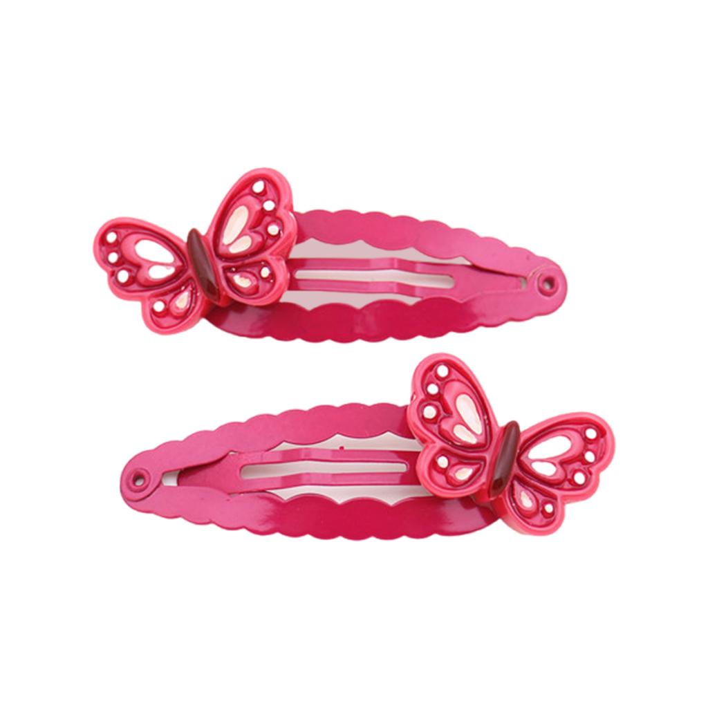 Girls Hair Clip Mushroom Women Kid Hairgrips Butterfly Headdress Barrettes Snail Shape Sweet 2000s Girls Hairpins