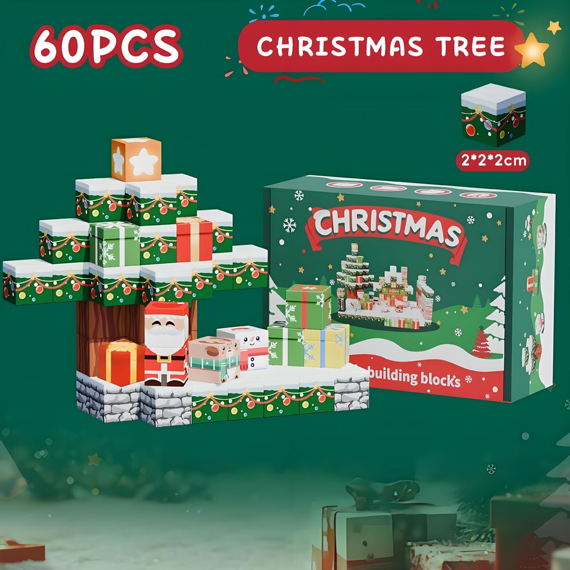 Popular Magnetic Building Blocks DIY Toy Set for Christmas