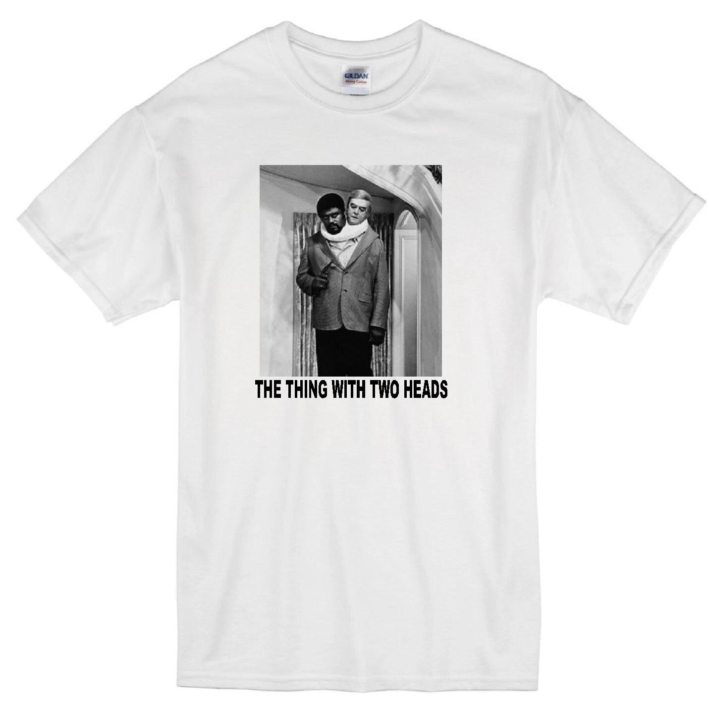 THE THING WITH TWO HEADS ROSEY GRIER RAY MILLAND 1972 HORROR MOVIE WHITE T-shirt S