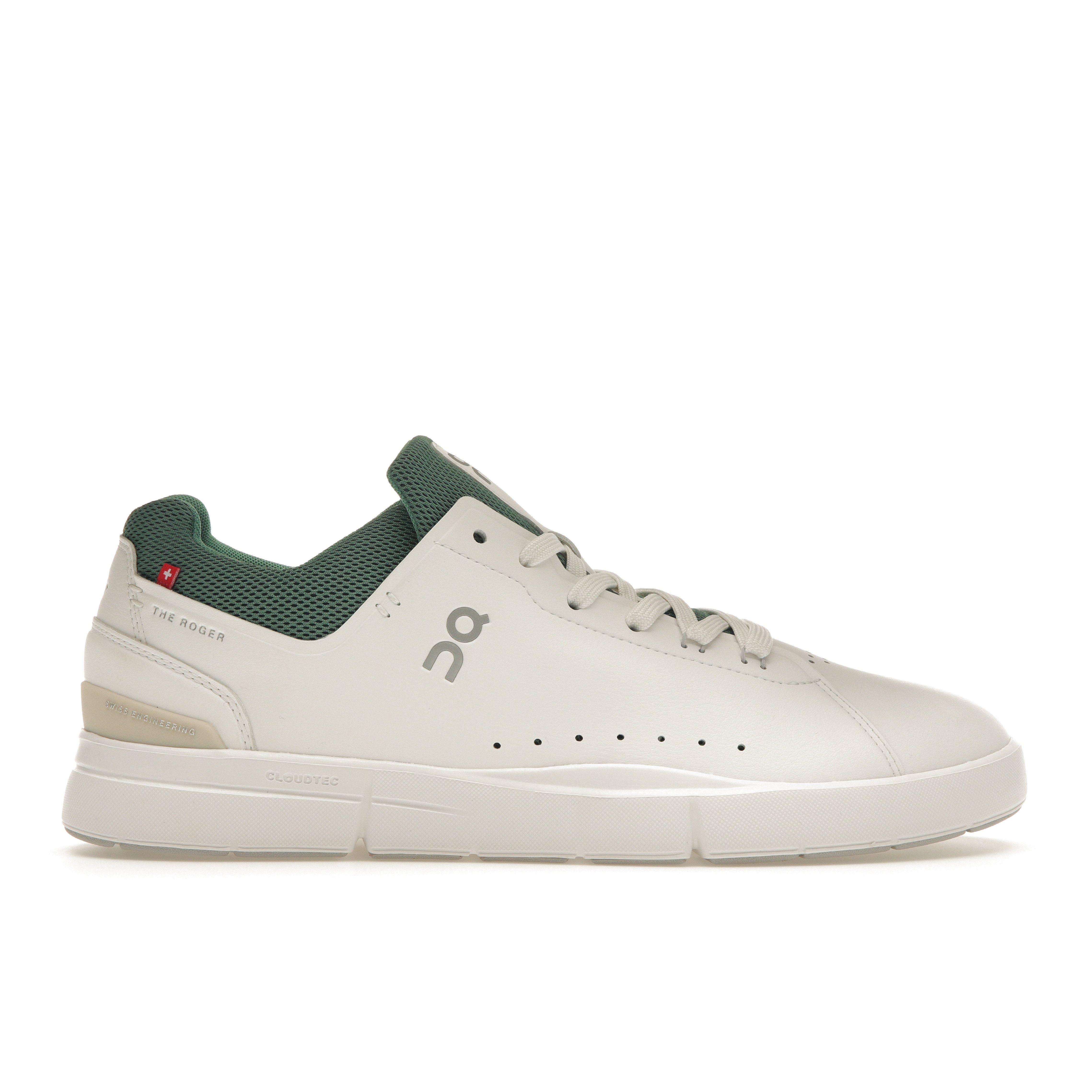 

ON The Roger Advantage Бело-зеленые мужские кроссовки 48.98515