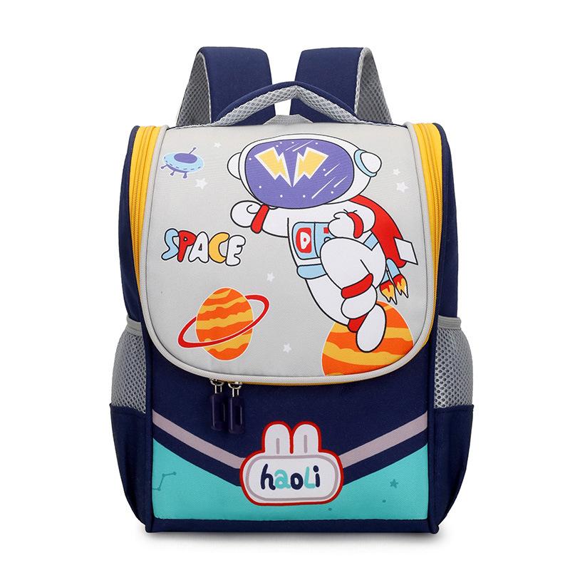 Kindergarten Primary School Students Schoolbag Cute Cartoon Cute Pony Boys And Girls Backpack Large Capacity Children S Bag серый