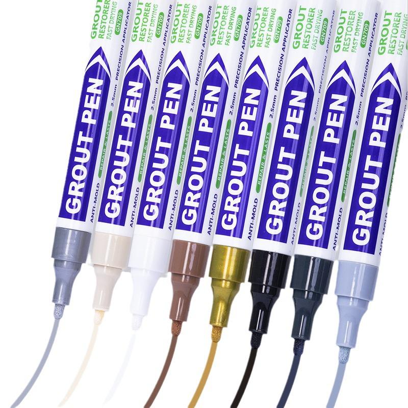 Keramikfliesen Fugenstifte: Schnelltrocknende, feuchtigkeitsabweisende und wasserdichte Anti-Flecken-Reparatur für Böden.