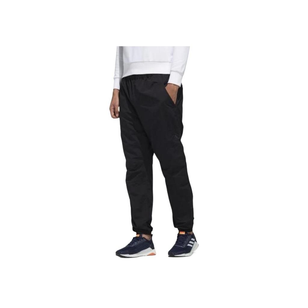 Adidas Must Haves Fashion Letter Loose Comfortable Breathable Sports Long Pants Men bottoms Black FM5428