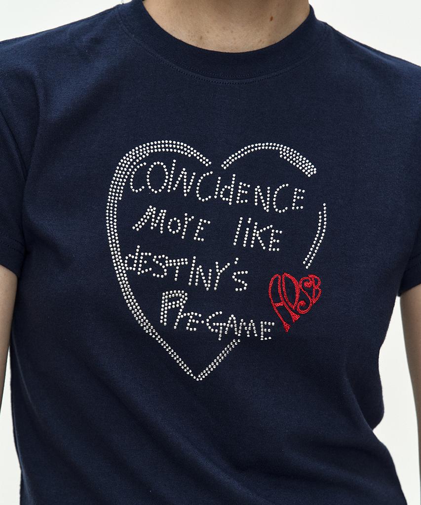 ADSB ANDERSSON BELL (Essential) Baby Heartfix T-Shirt Atb1418W(Navy)