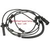 2 x ABS Wheel Speed Sensor W/ Connector Rear Left Fits: RAM 2500 3500 2014-