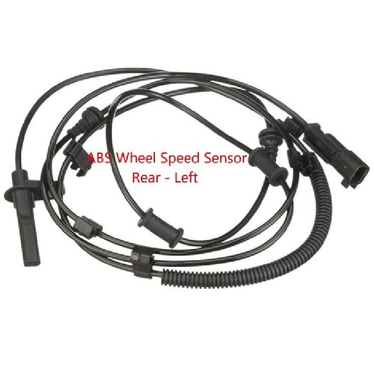 2 x ABS Wheel Speed Sensor W/ Connector Rear Left Fits: RAM 2500 3500 2014-