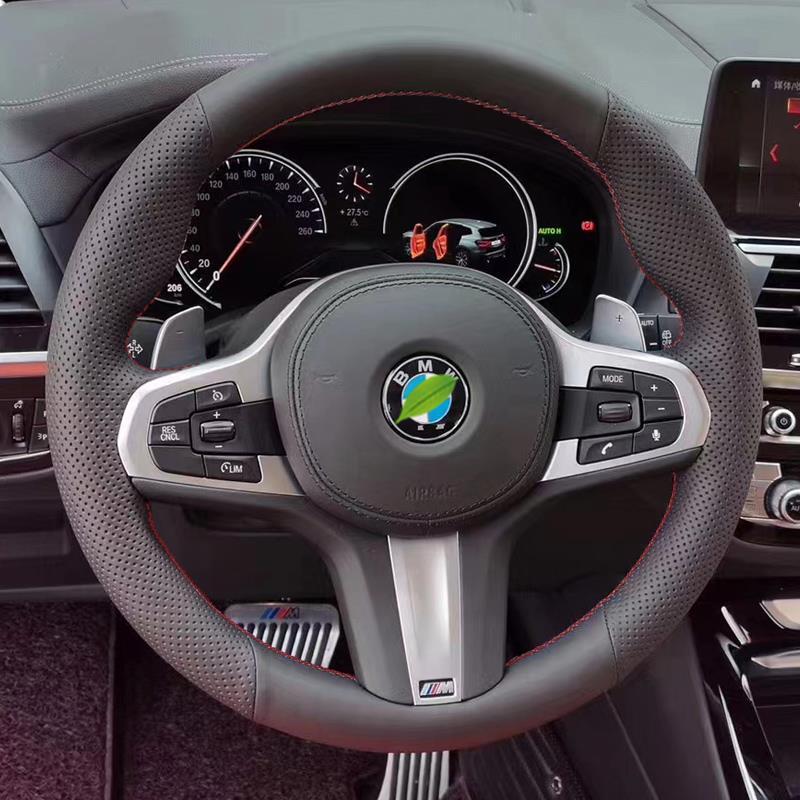 

Ручна вишивка, натуральна шкіра, чохол на кермо для BMW X1-X6, 1-6 серії та GTM3 Default