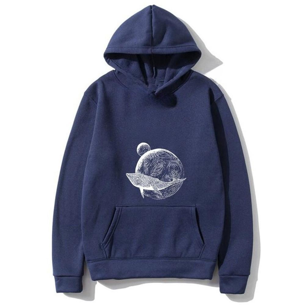 Printed Hoodie Autumn Winter Men's and Women's Fashion Hoodie