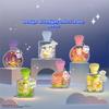 Non-Toxic Sanrio Perfume Bottle Blind Box Building Blocks Hellokitty Kuromi Pochacco Model Bricks With Light Ornaments Kids Diy Toys Gifts