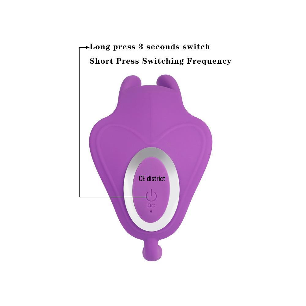 Remote Wearable Butterfly Simulation Dildo for Female Masturbation