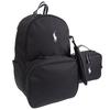 And RALPH A4 Compatible [Ralph Lauren] Men's Women's Backpack, Rucksack, Black, 9AR077G9O, LAUREN, [Used]