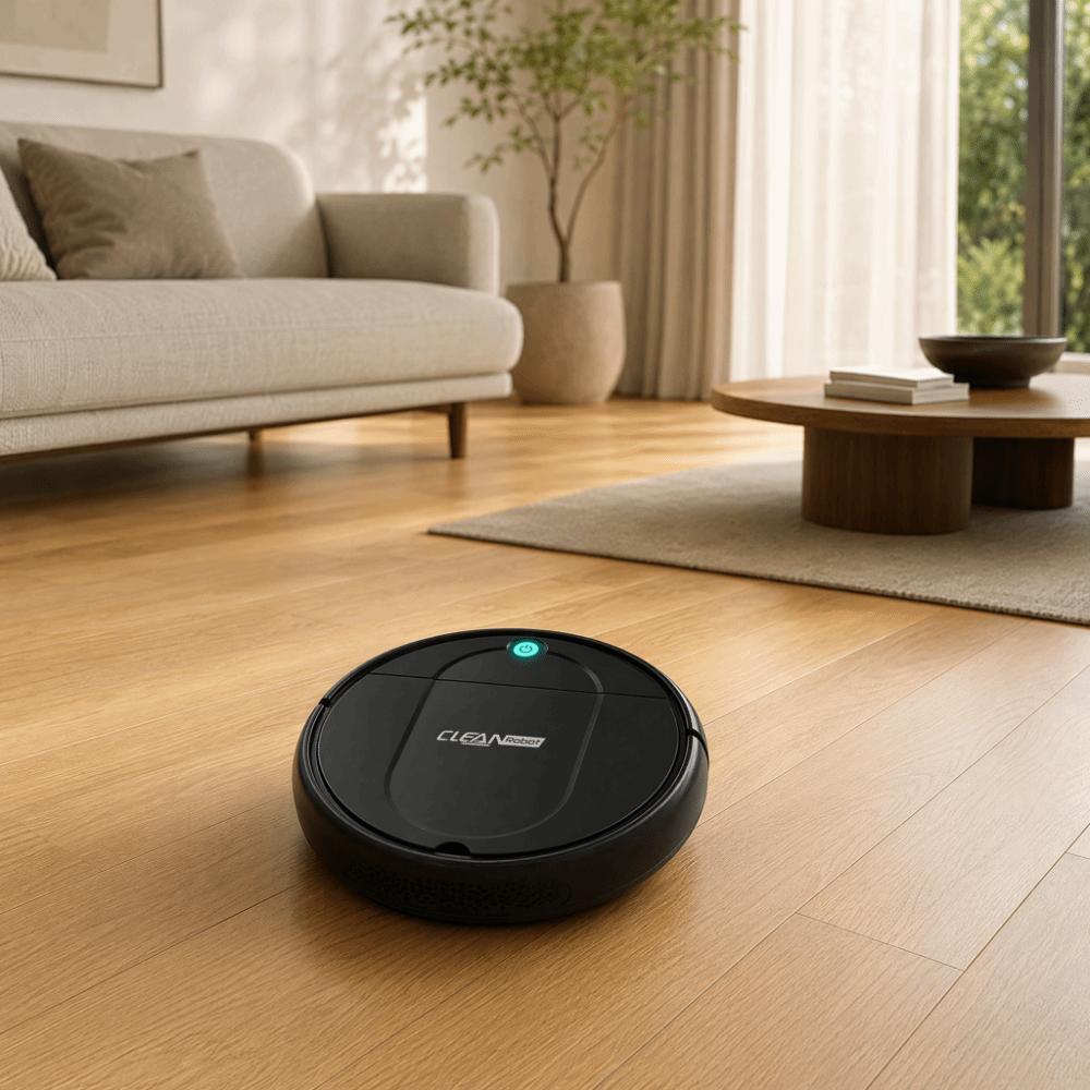 1500Pa Suction Robot Vacuum Cleaner Rechargeable Mopping Robot Floor Cleaning Robot Household Use