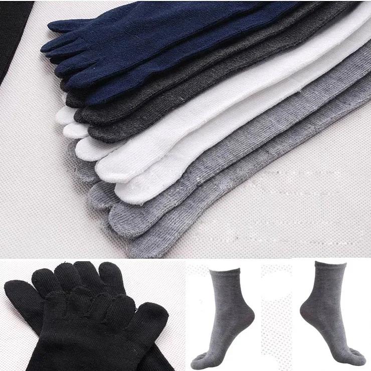2025 Men Women Socks for Five Toed Barefoot Running Shoes Socks Sports Ideal for Five 5 Finger Toe Socks