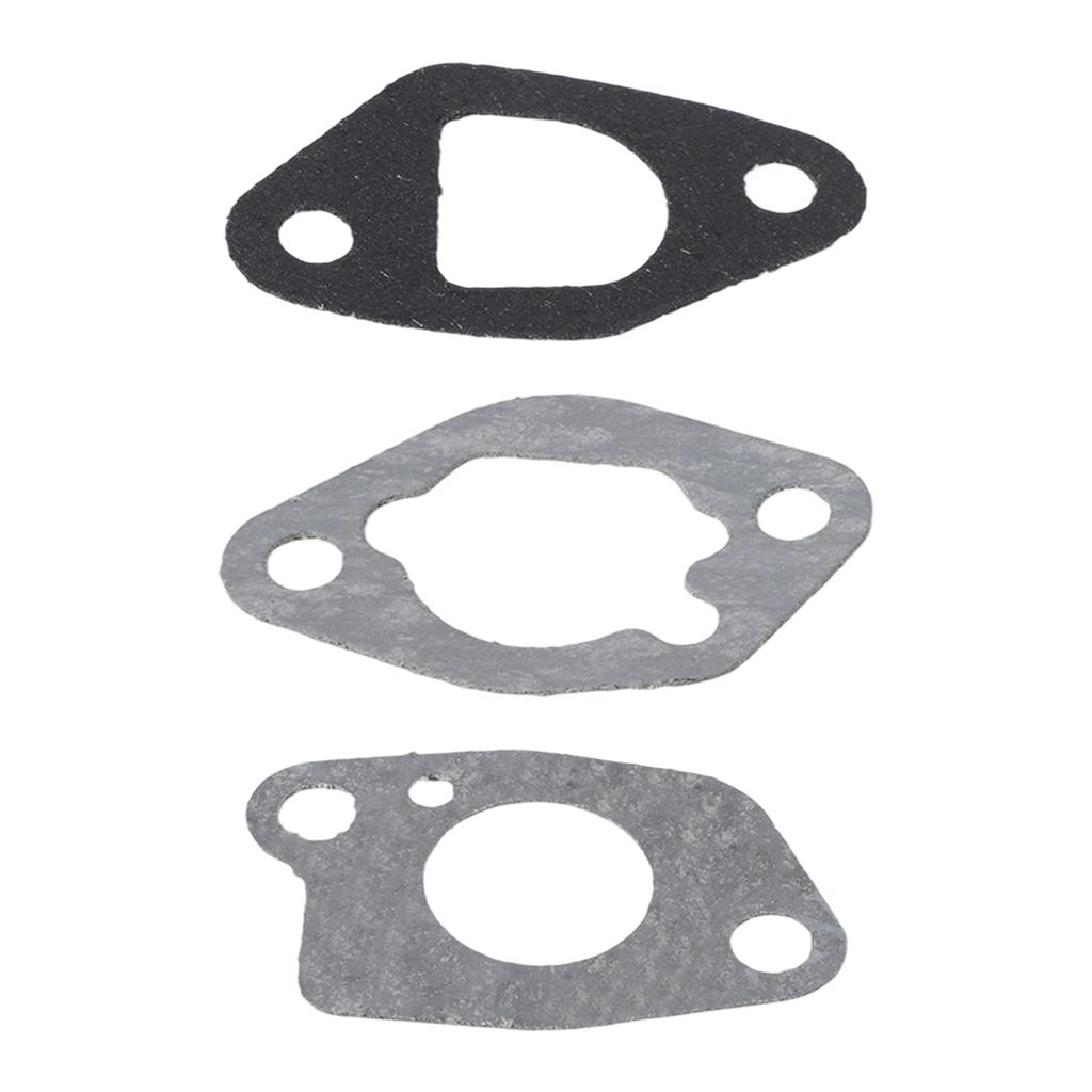 3pcs Carburetor Gasket Made of High Quality Material Repair Replacement Set Spare Parts Maintenance Combination