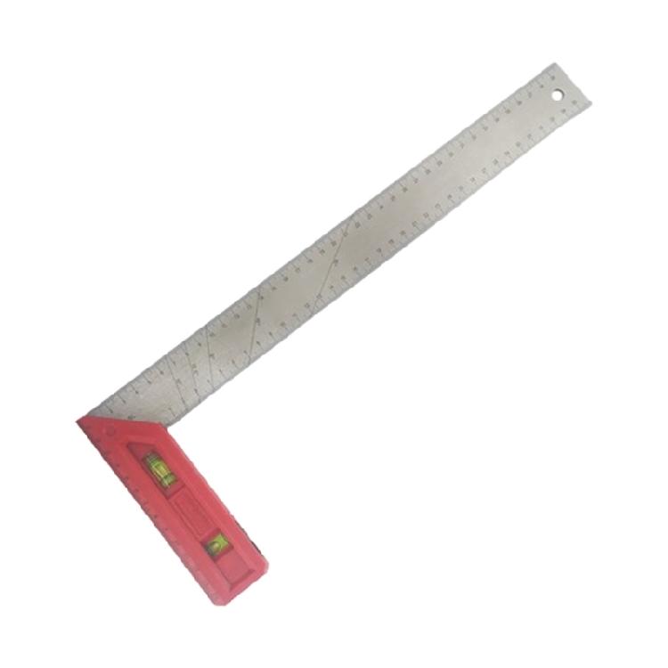 Combination Square Tool Woodworking Angles Ruler MultiProtractors with Bubble