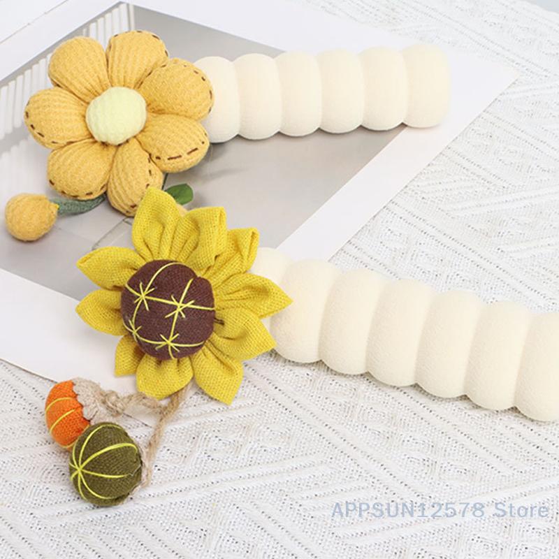 Reusable Floral Handle Cover Soft Dust Proof Refrigerator Handle Covers Non-slip Thicken Door Knob Covers