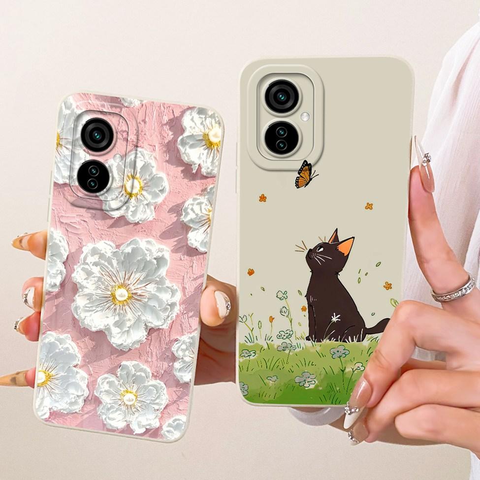 Handyhülle für Tecno Camon 19 Neo CH6i, luxuriöse, modische, niedliche Kawaii-Silikonhülle mit Stoßdämpfer