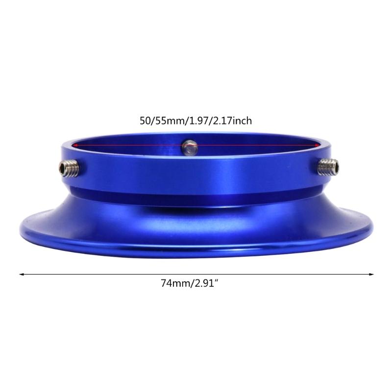 PWK21-34mm Motorcycle Carburetor Air Filters Carb Funnel Trumpet 50/55mm Carburador Intake Wind Horn Cup Aluminum Alloy