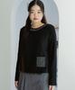 Onseuka Frill Pocket T (Black)