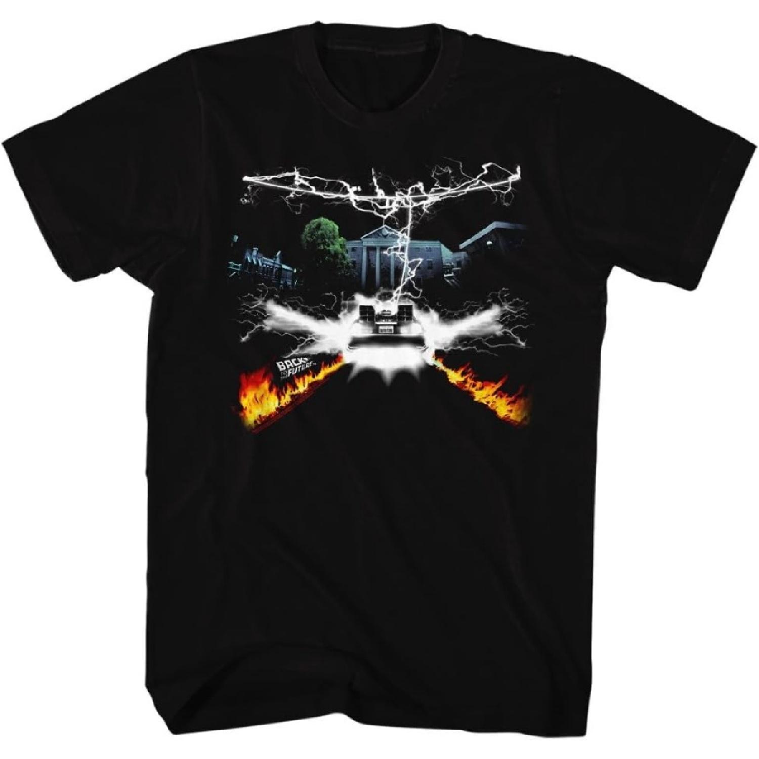 Back To The Future - Mens Collage T-Shirt S