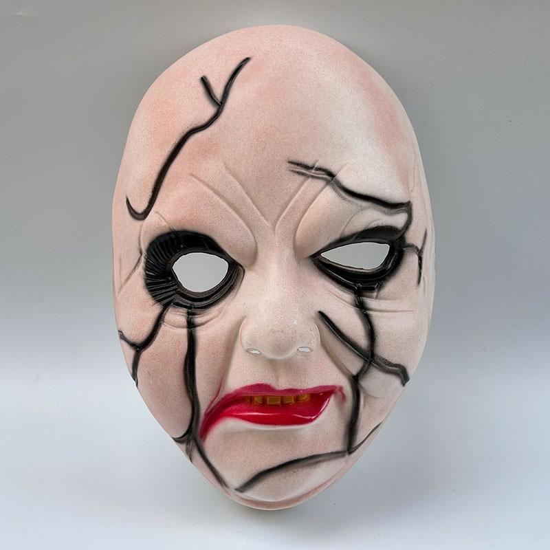 Unique Scary Face Halloween Costume Party Props Horror Cosplay Masquerade Accessories For Adults