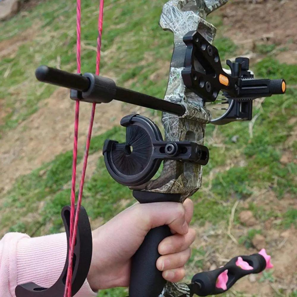 Replacement Parts of Brown Cake Brush Arrow Stand Arrow Rest Compound Recurve Bow Hunting Target Shoot Outdoor Dropshipping