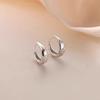 925 Sterling Silver Hoop Earrings: 2025 Modern Niche Design - Elegant & Luxurious for Women