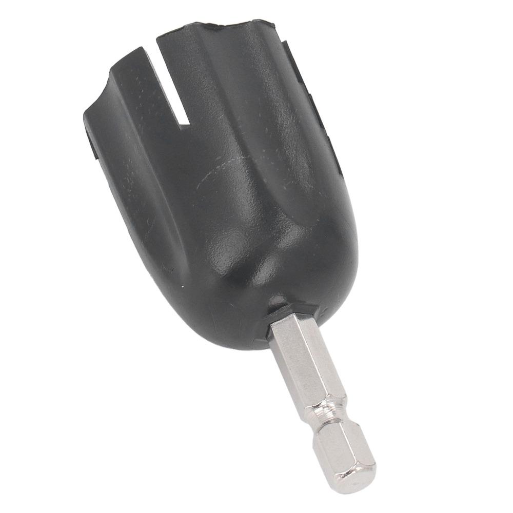 2PCS Plastic+Metal String Winder Head Black Tuning Peg Puller Guitar Maintenance