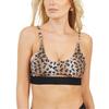 Womens/Ladies Leopard Print Bikini Top