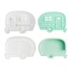 2Pcs Toy Bus Silicone Candle Holder Molds Silicone Tealight Stand Molds for Epoxy Resin Candlestick Tealight Holder