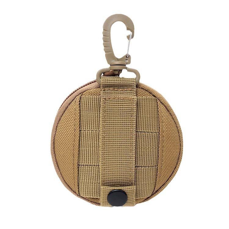 Outdoor Hiking Hunting Accessories Waist Bag Mini EDC Tool Pouch Keychain Zipper Holder Earphone Key Wallet Coin Purses