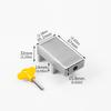 Aluminum Alloys Window Restrictor Safety Sliding Window Stopper Home Security Lock For Sliding Casement Window