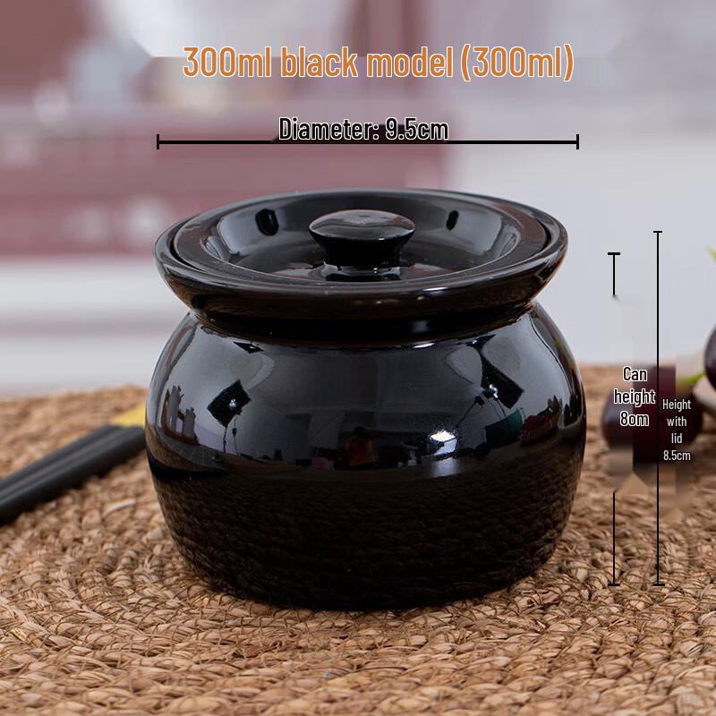 ZISIZ Ceramic Heat-Resistant Stew Pot