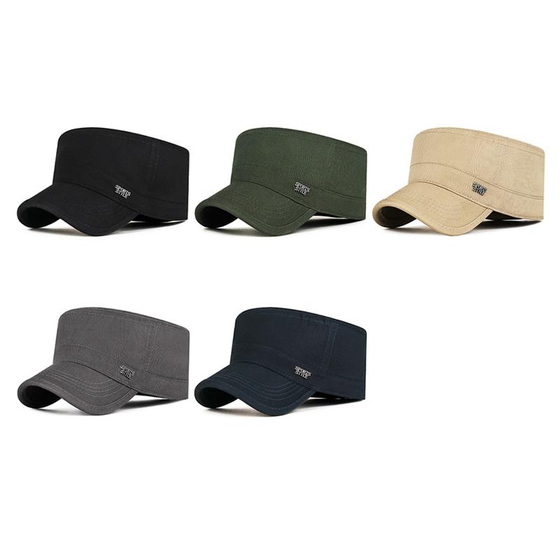 Four Seasons Adjustable Flat Cap Men Big Head Cap