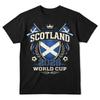 Scotland World Cup 2026 Football Fan T Shirt Scottish Soccer Graphic Tee