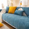 Nordic Sofa Cushion Simple Modern Winter Short Plush Non-Slip Cushion Four Seasons Universal Leather Sofa Cover Cover Cloth