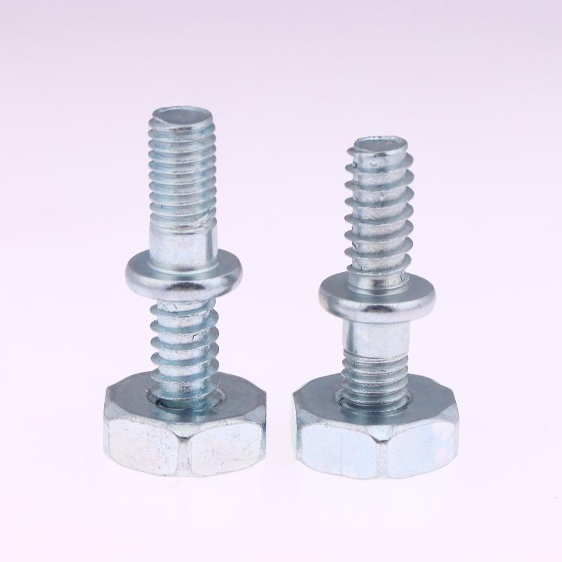 2 Paar Stangenbolzen & Muttern Kettensägen Kettensägenteile Schraube Für Ms180 Ms250 Ms361 Ms660 Kettensägen Zubehör