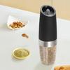 Elektrische Pfeffermühle Edelstahl Automatische Schwerkraftinduktion Salz- und Pfeffermühle Einstellbare Grobheit Mahlwerk Werkzeuge