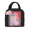 Dog Demon Retro Chibi Manga Inuyasha Insulated Lunch Bag for Women Children Portable Food Boxes Thermal Lunch Box Tote