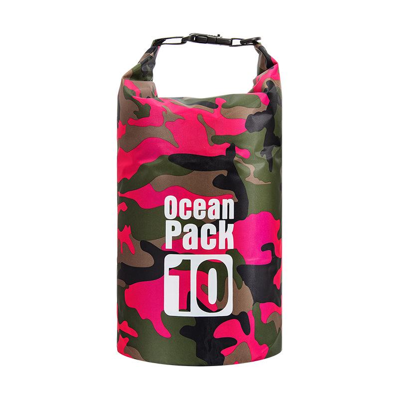 

Камуфляжная водонепроницаемая уличная сумка - Легкий полиэстер для хранения для рафтинга и плавания 2L (No Shoulder Strap)