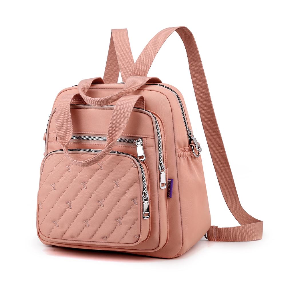 Multi-Functional Quilted Backpack for Women – Usb Charging Port, Large Capacity & Water-Resistant – Perfect for Work, School & Travel