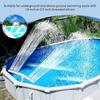 Waterfall Swimming Pool Fountain Adjustable Dual Spray Water Fountain Pool Decoration Swimming Pool Accessories