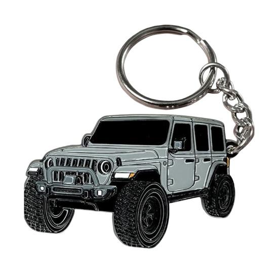 Keychain Pendant, Pickup Truck Shape Portable Keychain, Multiple Colors Great Gift for Off-Road Enthusiasts