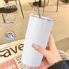 MYEEDA Tumbler with No Tumbler with Stainless Vacuum Coffee Large Coffee Water Cold Long Time Hand Washable Water Convenience Store Coffee Wide Vacuum